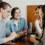 Leadership Business - A group of friends at a coffee shop