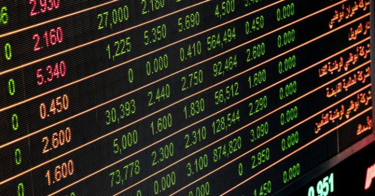 Invest - Numbers on Monitor