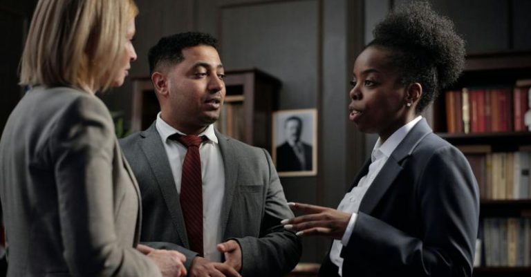 Diplomacy - Businesspeople Talking