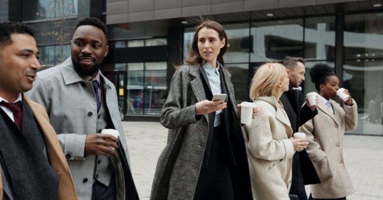 Leaders - Coworkers Taking a Coffee Break